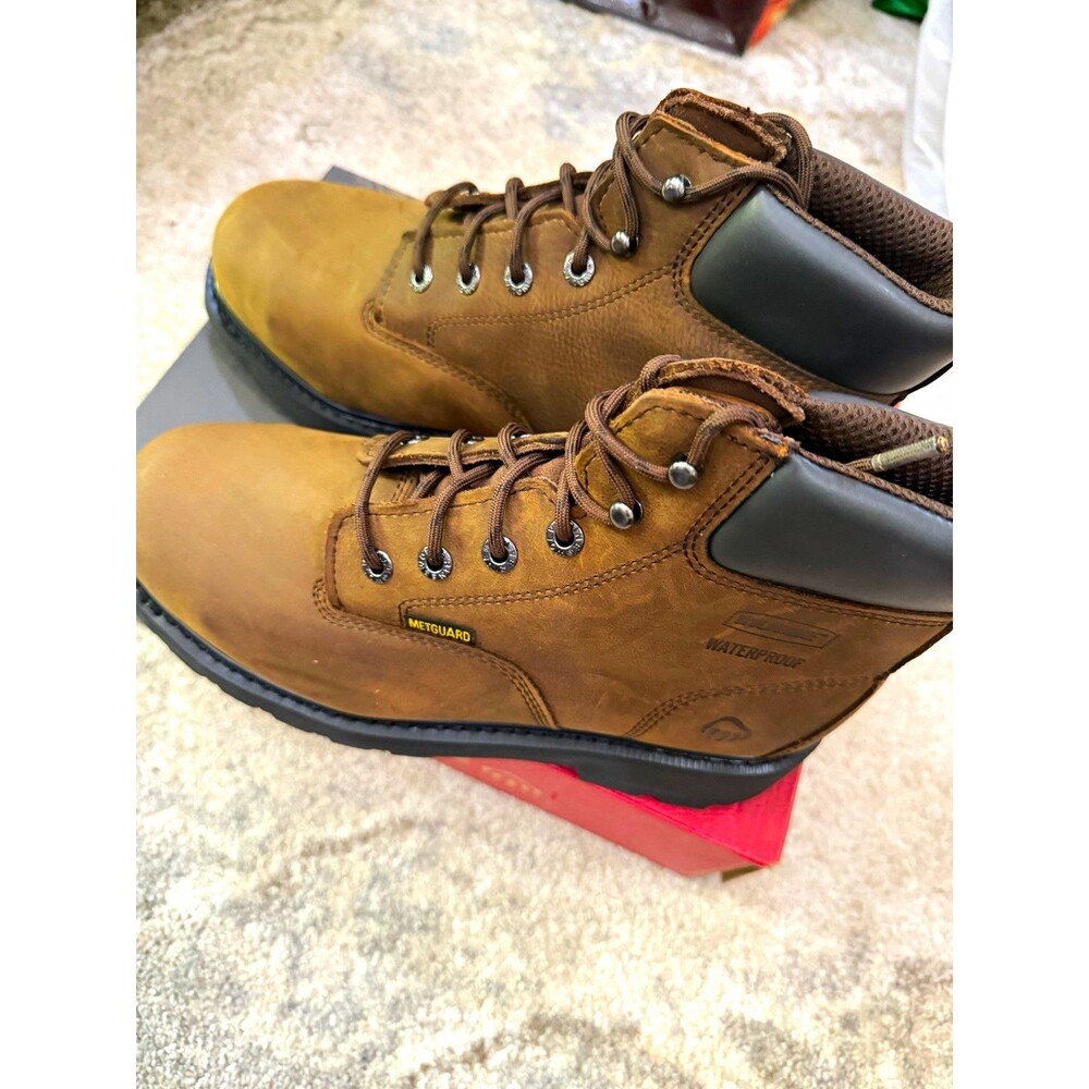 Wolverine Men’s 6 inch McKay WP SR ST Brown/Medium/ 10.5